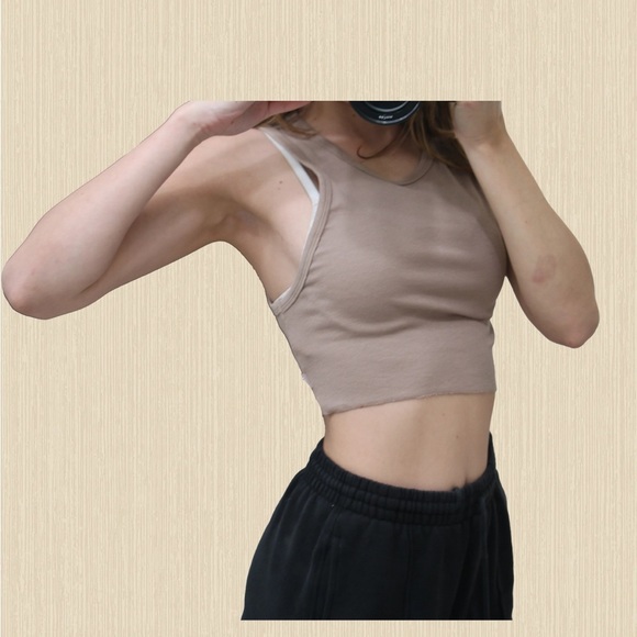 TNA Crew Waist Tank Brown - Picture 5 of 5